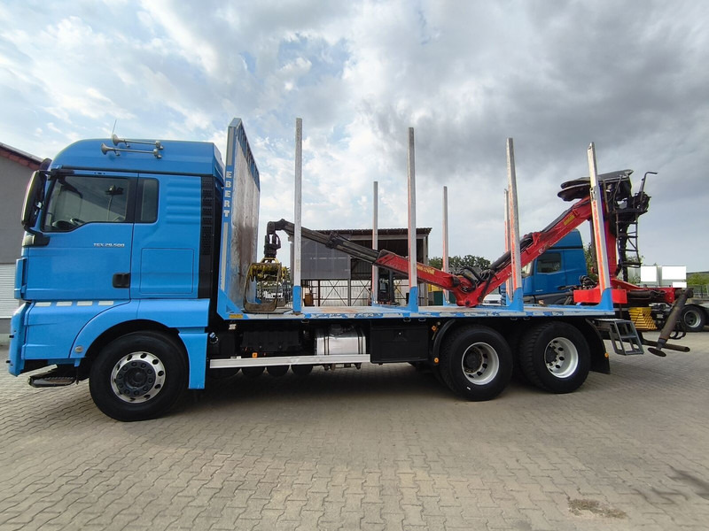 MAN TGX 26.500 Holz-LKW Euro6 6x4 Holztransporter m Palfinger (16) - شاحنة قطع الأشجار, شاحنة كرين: صور 5 MAN TGX 26.500 Holz-LKW Euro6 6x4 Holztransporter m Palfinger (16) - شاحنة قطع الأشجار, شاحنة كرين: صور 5