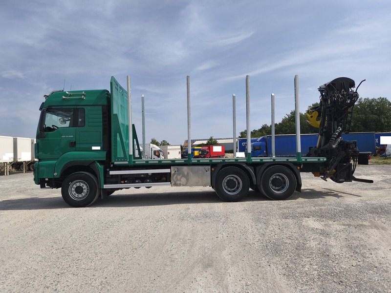 MAN TGX 33.500 Holz LKW Euro6 6x4 (9) - شاحنة قطع الأشجار, شاحنة كرين: صور 5 MAN TGX 33.500 Holz LKW Euro6 6x4 (9) - شاحنة قطع الأشجار, شاحنة كرين: صور 5