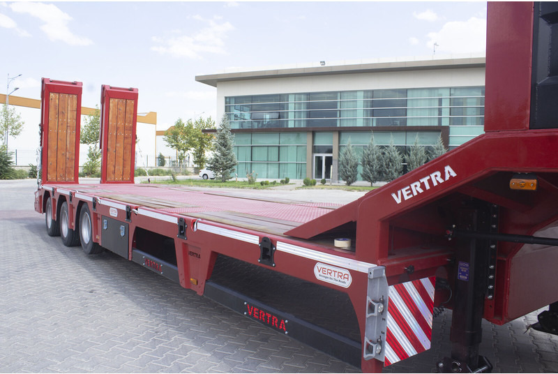 جديد عربة مسطحة منخفضة نصف مقطورة Vertra 3-Achs Tieflader verbreiterbar Liftachse NEU: صور 13