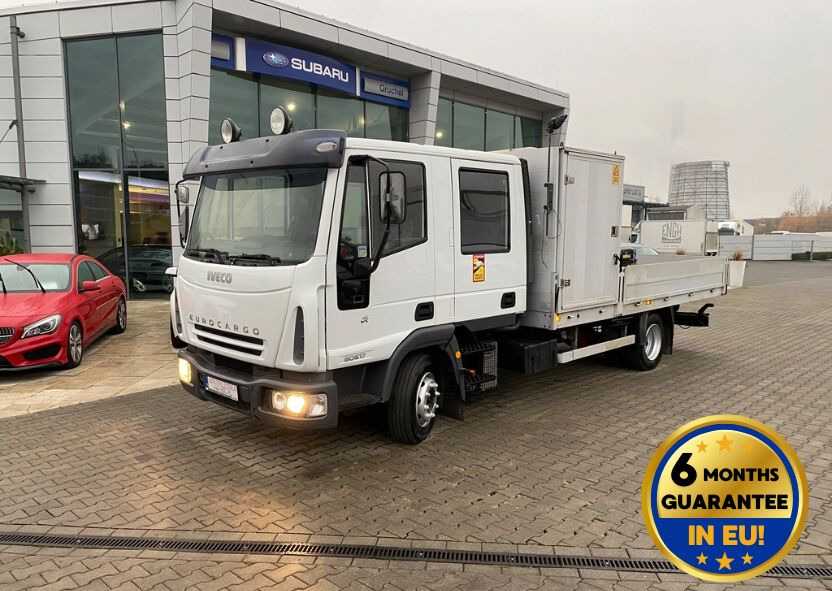 Iveco Eurocargo ML80E17 / HDS HMF / 1 Owner / Doka - شاحنات مسطحة, شاحنة كرين: صور 1 Iveco Eurocargo ML80E17 / HDS HMF / 1 Owner / Doka - شاحنات مسطحة, شاحنة كرين: صور 1
