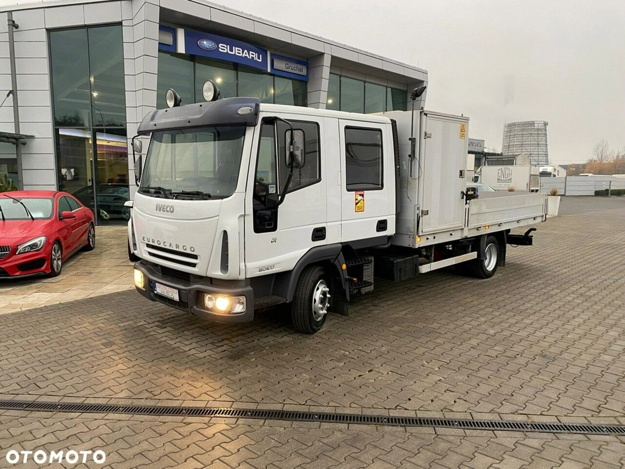 Iveco Eurocargo ML80E17 - شاحنات مسطحة, شاحنة كرين: صور 2 Iveco Eurocargo ML80E17 - شاحنات مسطحة, شاحنة كرين: صور 2