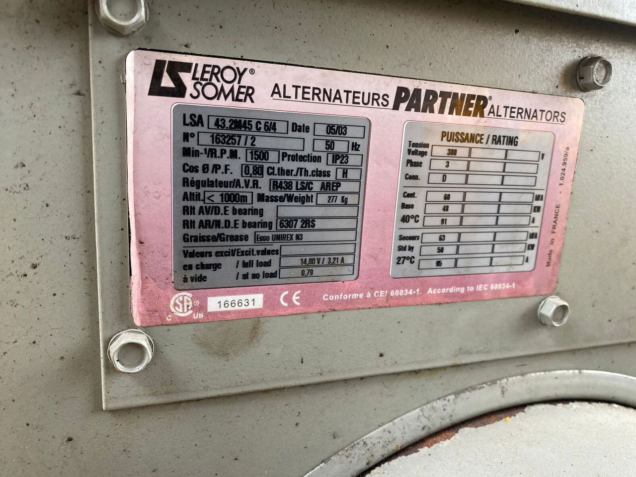 مجموعة المولدات SDMO NS 60 W M, Silent generator 60kVA, 48KW NS 60 W M, Silent generator 60kVA,: صور 17