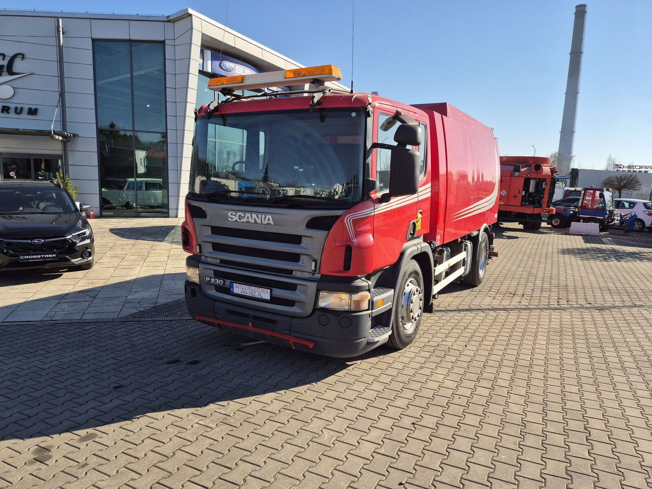 Scania P230 4X2 / Sweeper / Johnston VX800 / Sprayer / LOW Mileage / - سياره كنس شوارع: صور 2 Scania P230 4X2 / Sweeper / Johnston VX800 / Sprayer / LOW Mileage / - سياره كنس شوارع: صور 2