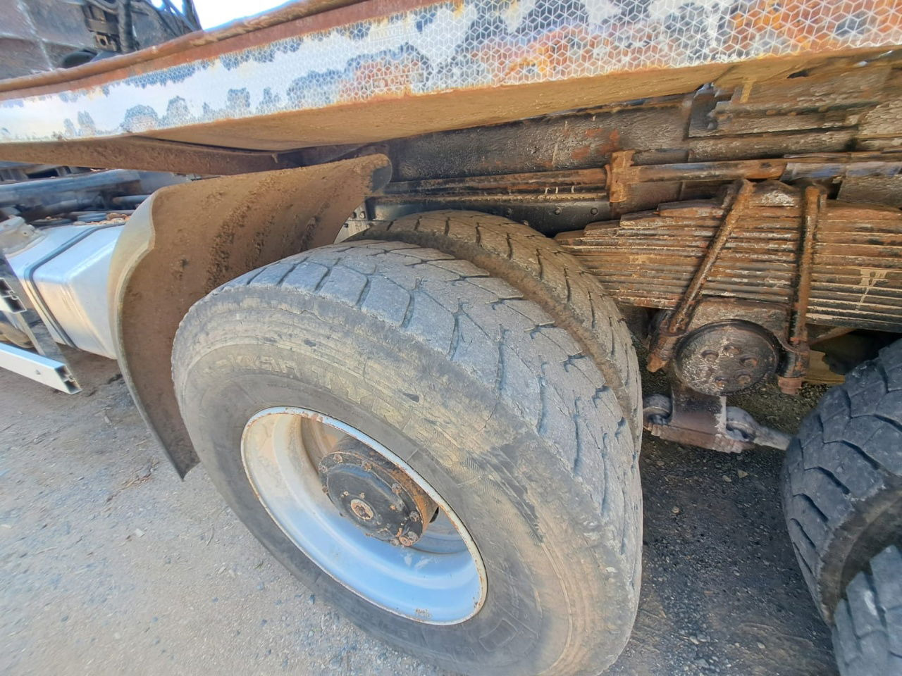 شاحنة قطع الأشجار MAN 33.464 6x4 forest truck - Complete Spring - Epsilon E128 + scissors: صور 14