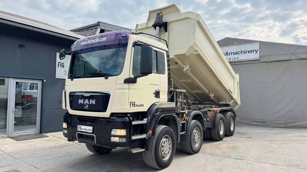 قلابات MAN TGS 35.480 8x4 schmitz dumper tipper: صور 7