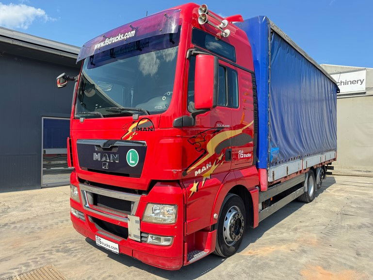 MAN TGX 26.440 6x2 box truck - retarder - lifting+steering axle - بصندوق مغلق شاحنة: صور 1 MAN TGX 26.440 6x2 box truck - retarder - lifting+steering axle - بصندوق مغلق شاحنة: صور 1