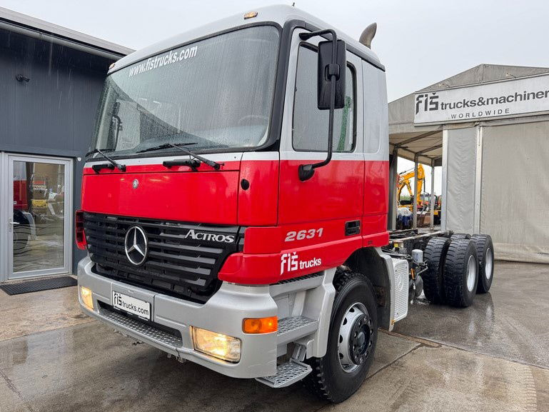 Mercedes-Benz Actros 2631 Actros 2631 6x4 chassis - spring - Perfect - الشاسيه شاحنة: صور 1 Mercedes-Benz Actros 2631 Actros 2631 6x4 chassis - spring - Perfect - الشاسيه شاحنة: صور 1