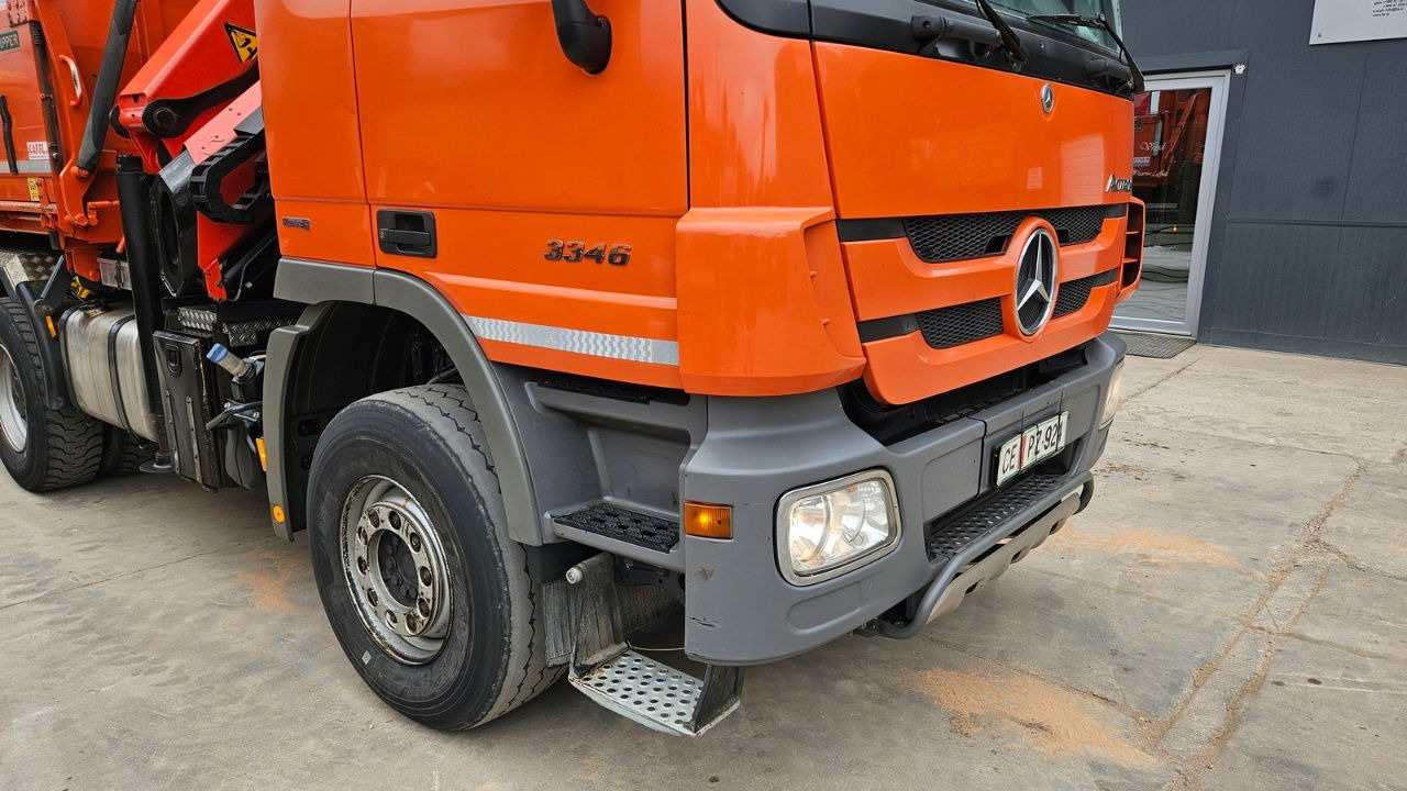 Mercedes-Benz Actros 3346 K palfinger PK 18002 - bordmatic - meiller tipper - EPS 3 pedals - قلابات: صور 3 Mercedes-Benz Actros 3346 K palfinger PK 18002 - bordmatic - meiller tipper - EPS 3 pedals - قلابات: صور 3