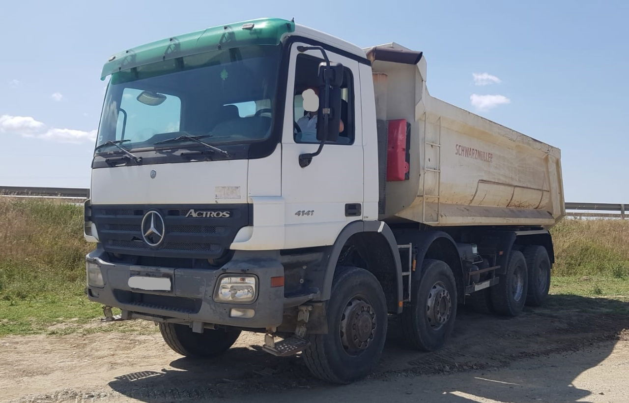 Mercedes-Benz Actros 4141 K 8x6 schwarzmuller mulda tipper - قلابات: صور 1 Mercedes-Benz Actros 4141 K 8x6 schwarzmuller mulda tipper - قلابات: صور 1
