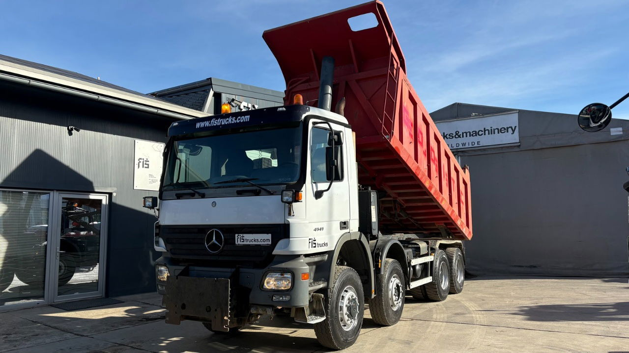 Mercedes-Benz Actros 4141 K 8x6 tipper - 19m3 - spring suspension - قلابات: صور 5 Mercedes-Benz Actros 4141 K 8x6 tipper - 19m3 - spring suspension - قلابات: صور 5