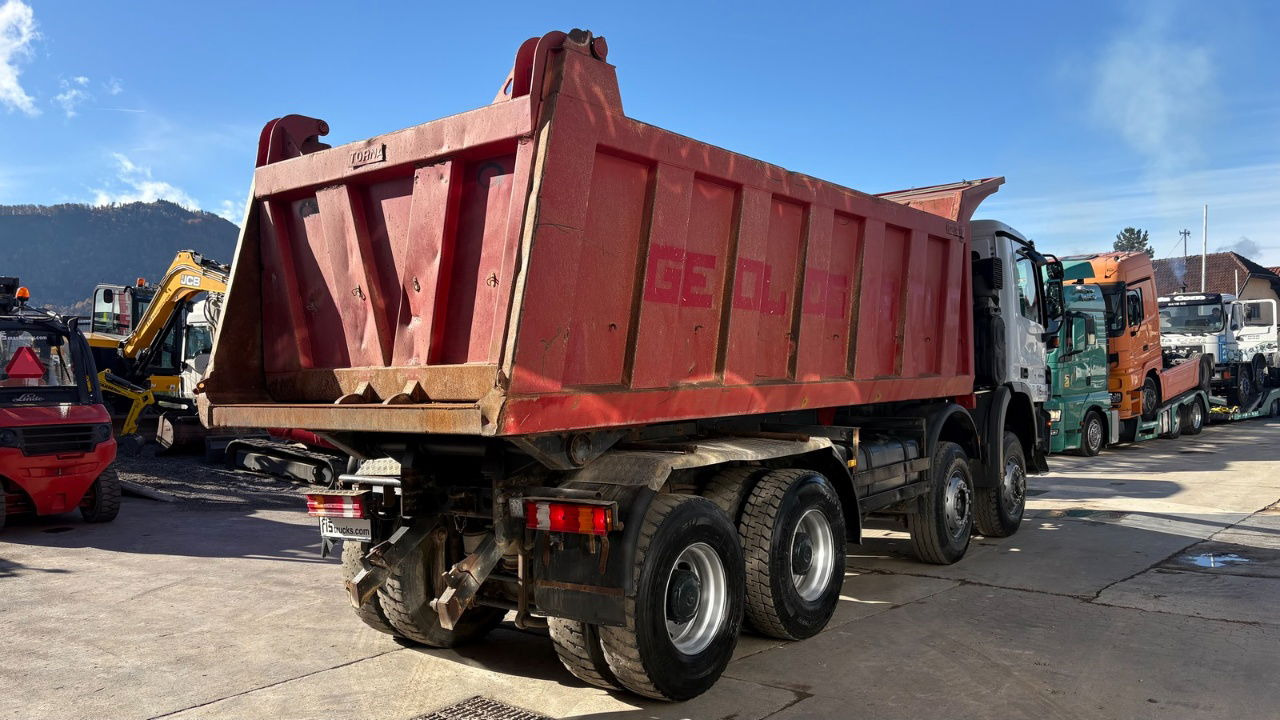 Mercedes-Benz Actros 4141 K 8x6 tipper - 19m3 - spring suspension - قلابات: صور 3 Mercedes-Benz Actros 4141 K 8x6 tipper - 19m3 - spring suspension - قلابات: صور 3