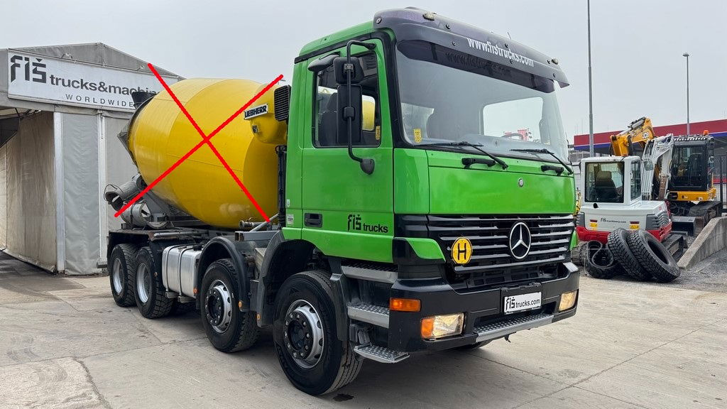 Mercedes-Benz Actros 4143 8x4 chassis - big axle - الشاسيه شاحنة: صور 3 Mercedes-Benz Actros 4143 8x4 chassis - big axle - الشاسيه شاحنة: صور 3