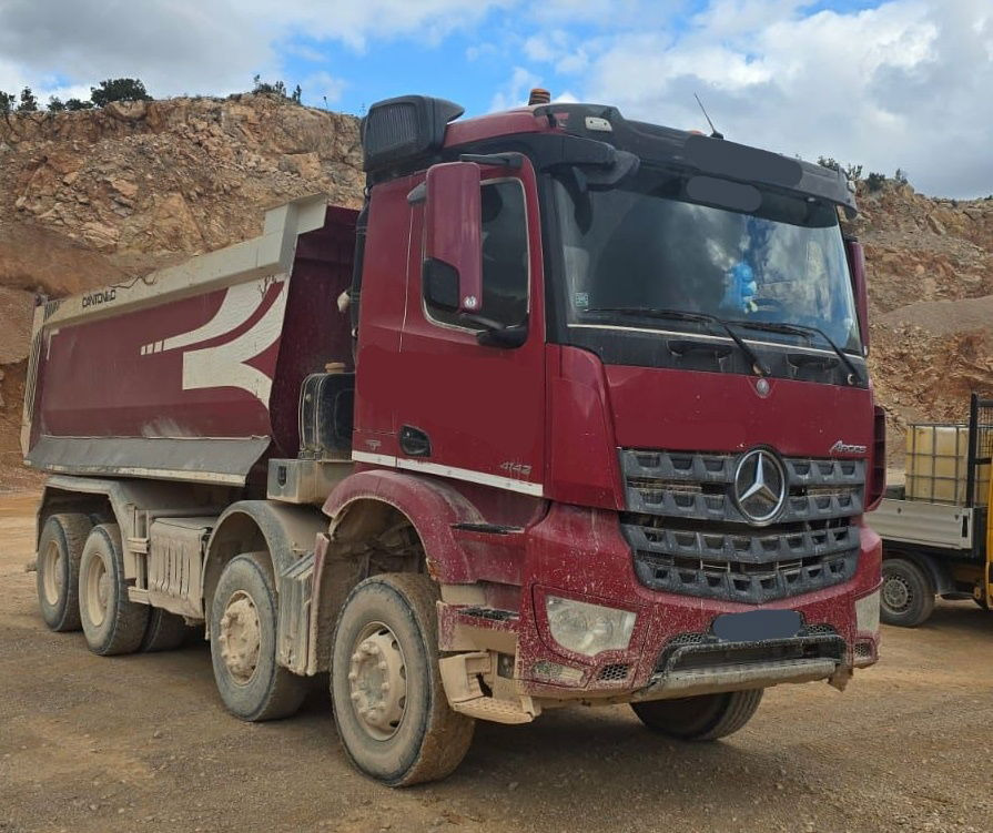 Mercedes-Benz Arocs 4142 8X4 cantoni tipper - قلابات: صور 1 Mercedes-Benz Arocs 4142 8X4 cantoni tipper - قلابات: صور 1
