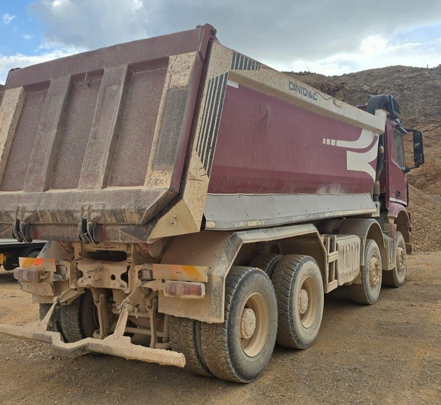 Mercedes-Benz Arocs 4142 8X4 cantoni tipper - قلابات: صور 2 Mercedes-Benz Arocs 4142 8X4 cantoni tipper - قلابات: صور 2