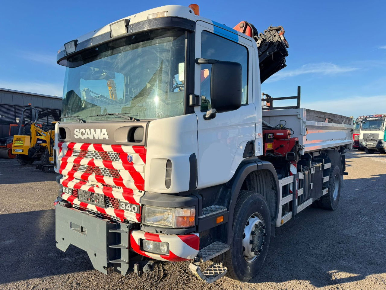 Scania P 114C 340 4x4 tipper - PK 14080 - 10.6M - 108.000km - قلابات, شاحنة كرين: صور 1 Scania P 114C 340 4x4 tipper - PK 14080 - 10.6M - 108.000km - قلابات, شاحنة كرين: صور 1