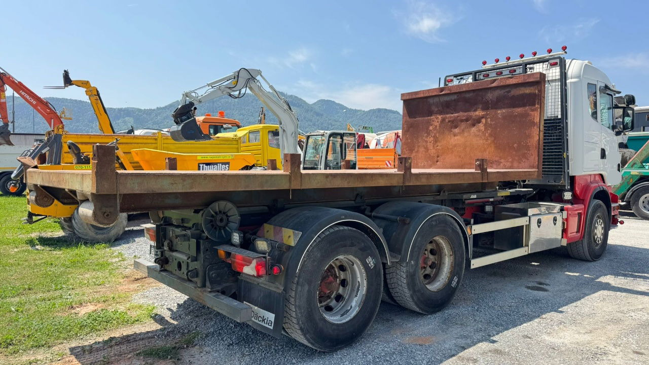 Scania R400 6x2 abroll tipper + plato - شاحنات الحاويات / جسم علوي قابل للتغيير شاحنة: صور 4 Scania R400 6x2 abroll tipper + plato - شاحنات الحاويات / جسم علوي قابل للتغيير شاحنة: صور 4