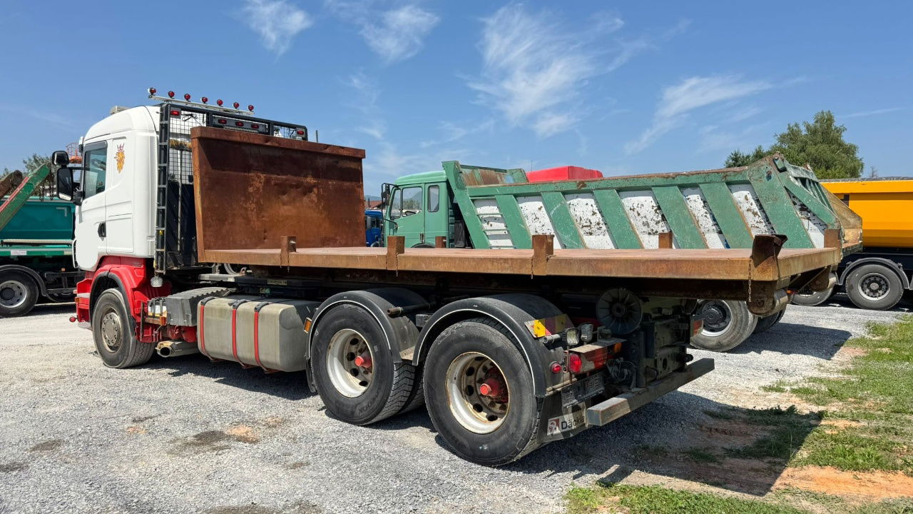 Scania R400 6x2 abroll tipper + plato - شاحنات الحاويات / جسم علوي قابل للتغيير شاحنة: صور 5 Scania R400 6x2 abroll tipper + plato - شاحنات الحاويات / جسم علوي قابل للتغيير شاحنة: صور 5