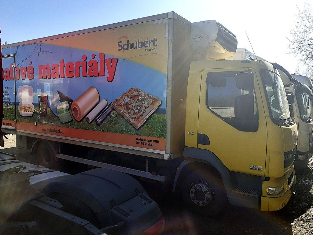 DAF LF45.210 mit Carrier Motorschaden engineproblem - مبردة شاحنة: صور 1 DAF LF45.210 mit Carrier Motorschaden engineproblem - مبردة شاحنة: صور 1