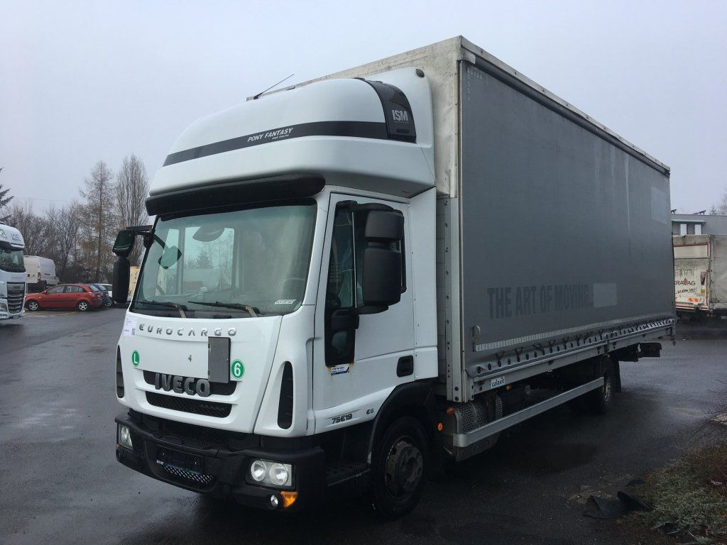 Iveco 75-190 Eurocargo 18 Pal. Dhollandia 1000 kg - الشاحنات الصغيرة ستائر: صور 2 Iveco 75-190 Eurocargo 18 Pal. Dhollandia 1000 kg - الشاحنات الصغيرة ستائر: صور 2