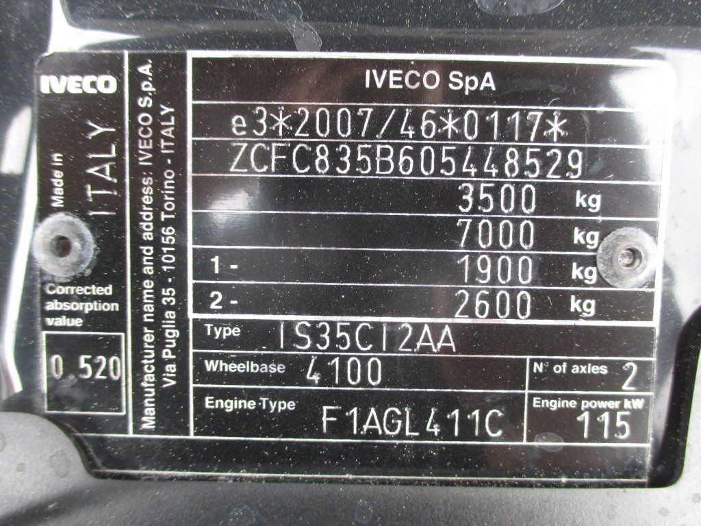 Iveco Daily 35C16 إيجار Iveco Daily 35C16: صور 18
