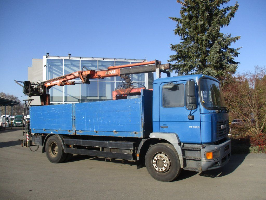 MAN 12.284 EURO 2 ATLAS - شاحنة كرين: صور 3 MAN 12.284 EURO 2 ATLAS - شاحنة كرين: صور 3