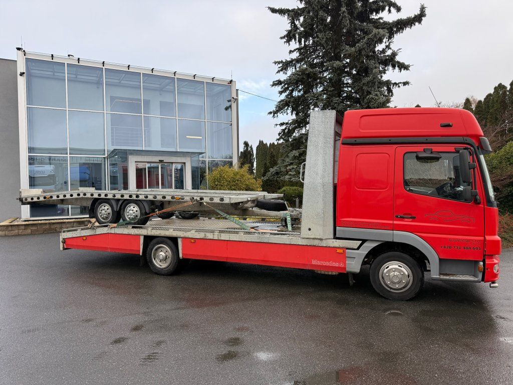 Mercedes-Benz 818 Atego EURO 3 + trailer VAPP 2020 year - شاحنة نقل سيارات شاحنة: صور 2 Mercedes-Benz 818 Atego EURO 3 + trailer VAPP 2020 year - شاحنة نقل سيارات شاحنة: صور 2
