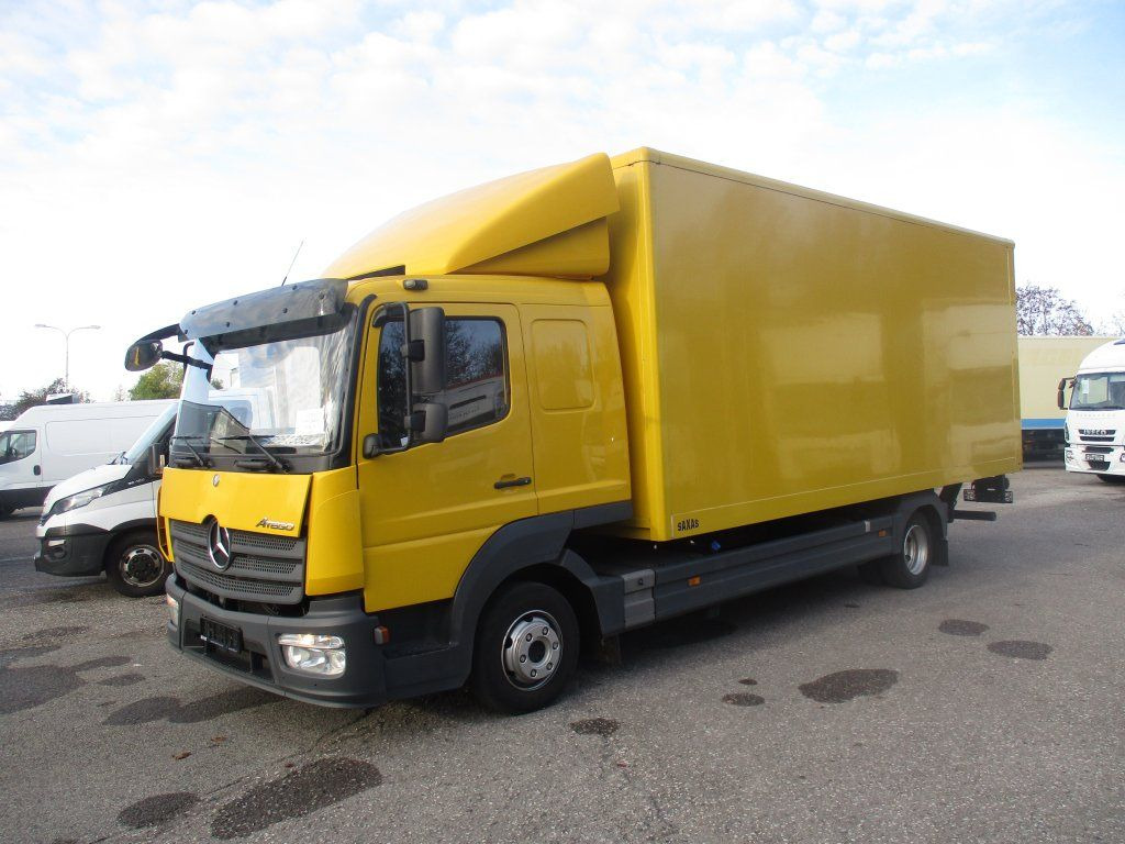 Mercedes-Benz Atego 210, Liege - الشاحنات الصغيرة صندوق مغلق: صور 1 Mercedes-Benz Atego 210, Liege - الشاحنات الصغيرة صندوق مغلق: صور 1