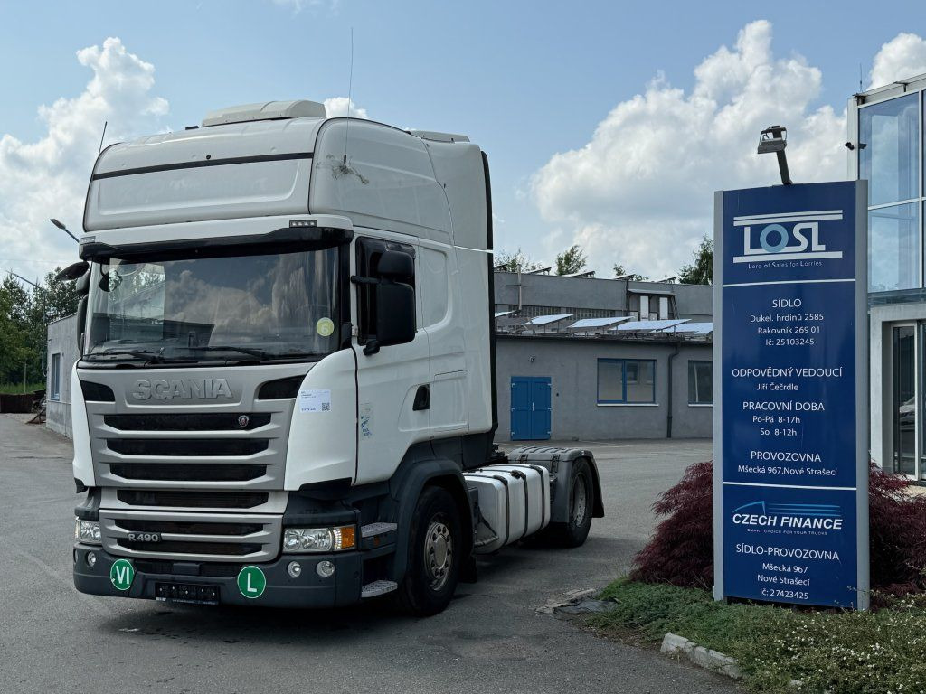 Scania R490 EURO 6 - شاحنة جرار: صور 1 Scania R490 EURO 6 - شاحنة جرار: صور 1
