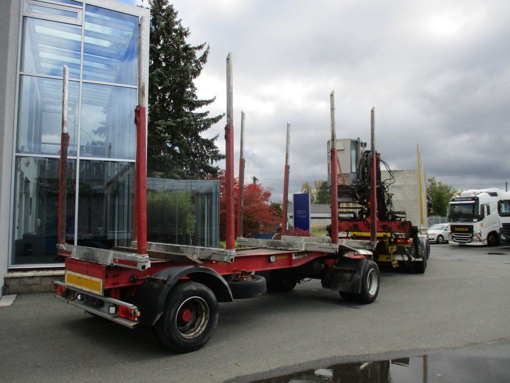 Volvo FH 16 750 6x4 + Fliegl - شاحنة قطع الأشجار, شاحنة كرين: صور 5 Volvo FH 16 750 6x4 + Fliegl - شاحنة قطع الأشجار, شاحنة كرين: صور 5