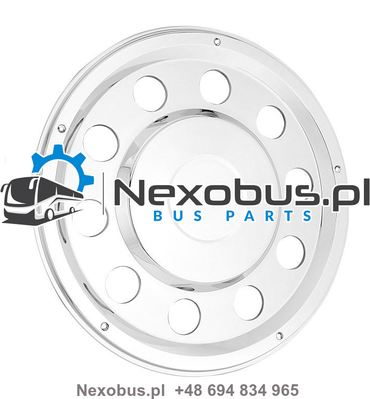 Kołpak 22.5 Nierdzewny tył Bova Neoplan MAN Volvo Scania Irisbus - الإطارات والجنوط - حافلة: صور 1 Kołpak 22.5 Nierdzewny tył Bova Neoplan MAN Volvo Scania Irisbus - الإطارات والجنوط - حافلة: صور 1