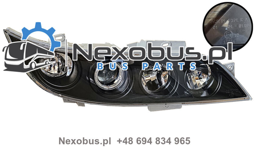 Reflektor Neoplan Skyliner Cityliner Starliner prawy czarne szkło - كشافات - حافلة: صور 1 Reflektor Neoplan Skyliner Cityliner Starliner prawy czarne szkło - كشافات - حافلة: صور 1