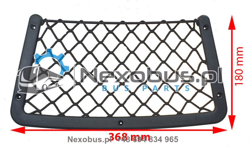 Siatka na siedzenie 368x180 czarna 5 śrub fotel kiel Vogel - الكابينة والداخلية - حافلة: صور 1 Siatka na siedzenie 368x180 czarna 5 śrub fotel kiel Vogel - الكابينة والداخلية - حافلة: صور 1