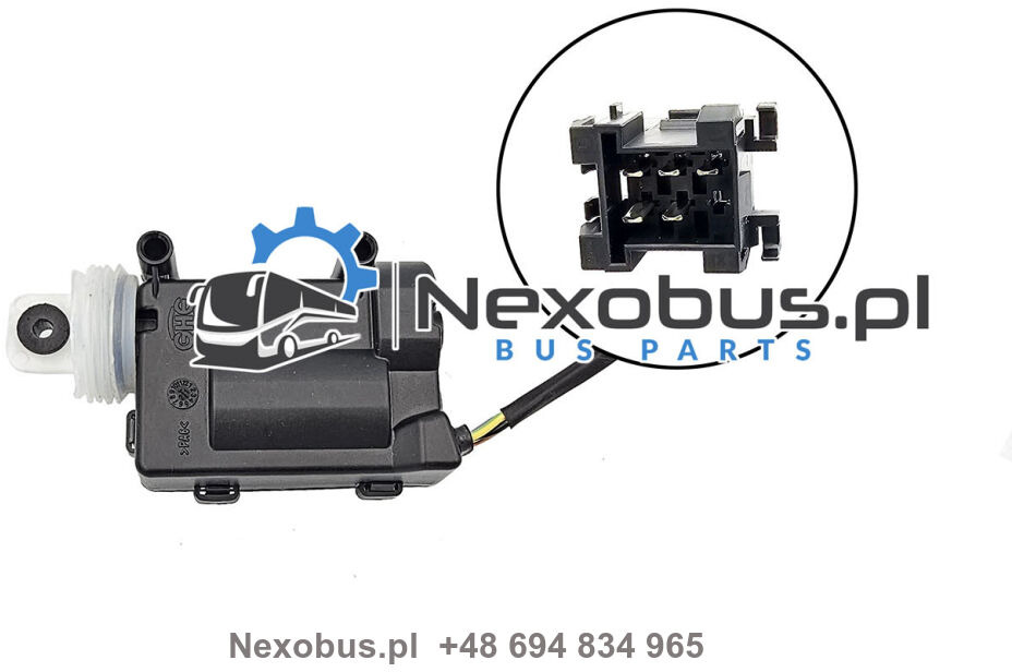 Zamek elektryczny klap Bova MAN prostokątna wtyczka - الكابينة والداخلية - حافلة: صور 1 Zamek elektryczny klap Bova MAN prostokątna wtyczka - الكابينة والداخلية - حافلة: صور 1