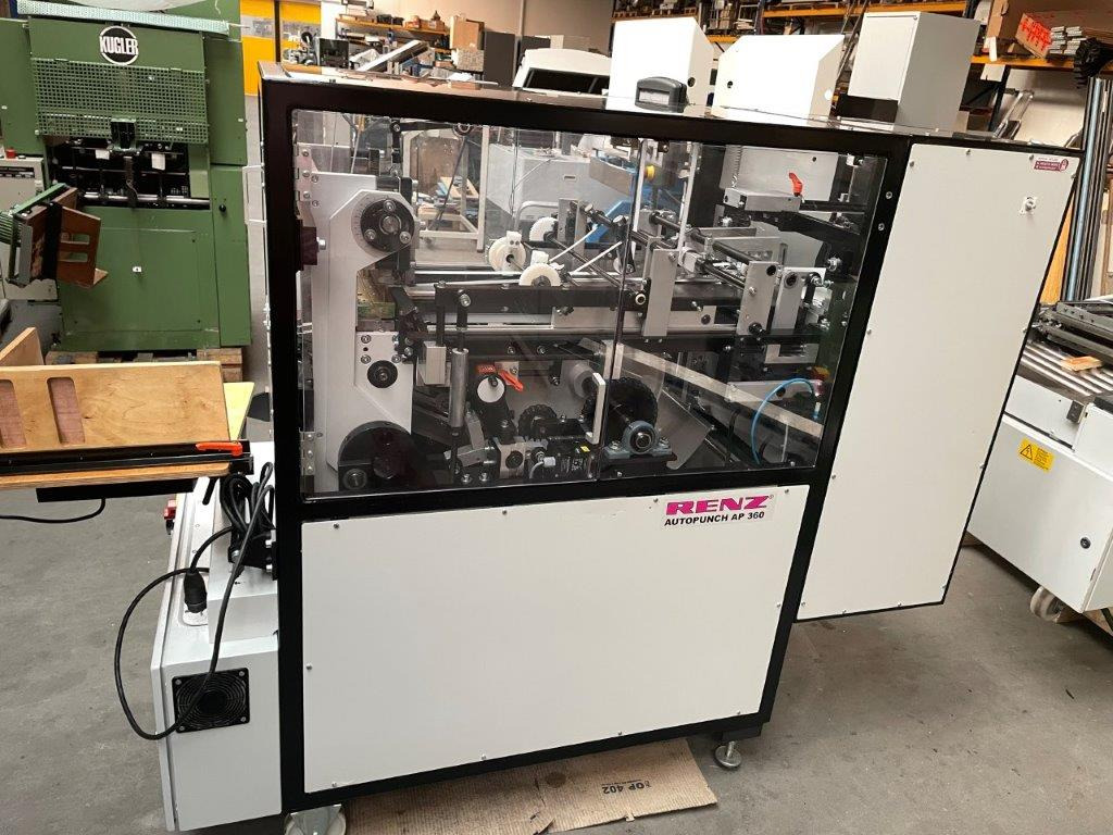 AUTOMATIC PUNCH RENZ AP 360 V4 Manual - آلات الطباعة: صور 2 AUTOMATIC PUNCH RENZ AP 360 V4 Manual - آلات الطباعة: صور 2