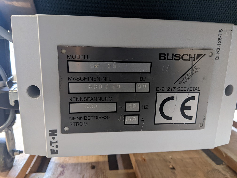 Chip conveyor Auxiliary conveyor Busch HF 35 - سيور ناقلة: صور 2 Chip conveyor Auxiliary conveyor Busch HF 35 - سيور ناقلة: صور 2