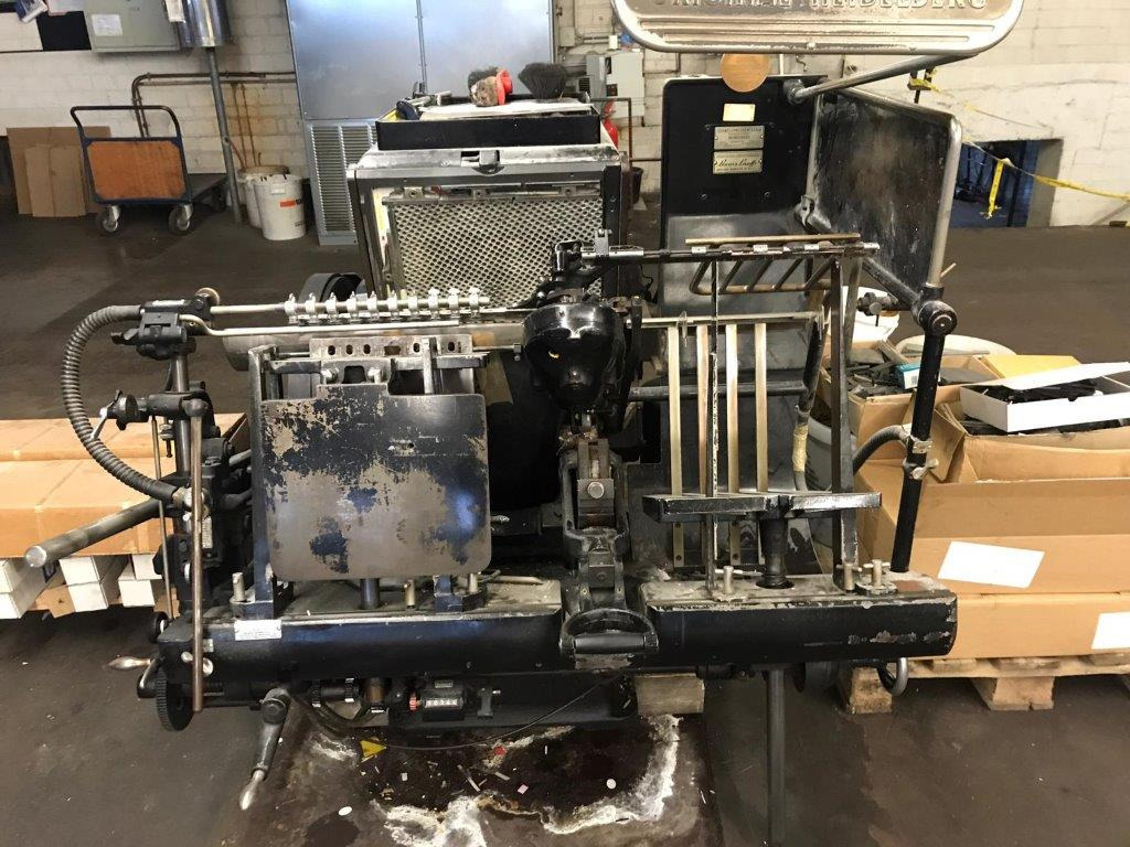 Heidelberg OHT GTS A 3 Automatic Crucible Punching Machine - آلات الطباعة: صور 1 Heidelberg OHT GTS A 3 Automatic Crucible Punching Machine - آلات الطباعة: صور 1