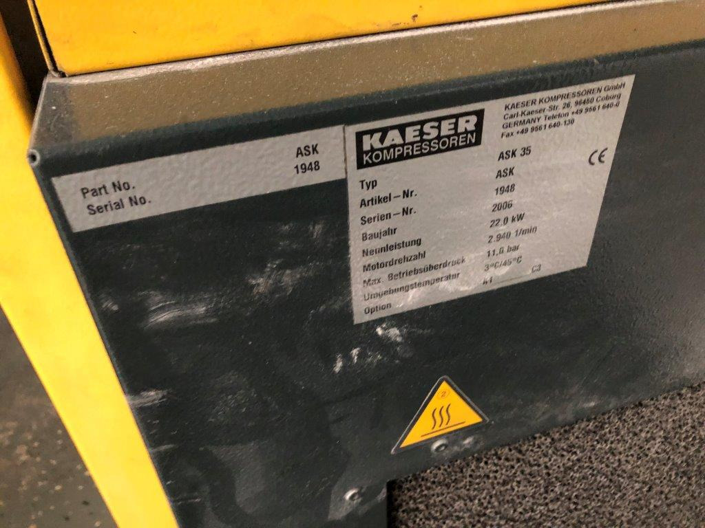 Kaeser ASK 35 compressor unit - ضاغط الهواء: صور 2 Kaeser ASK 35 compressor unit - ضاغط الهواء: صور 2