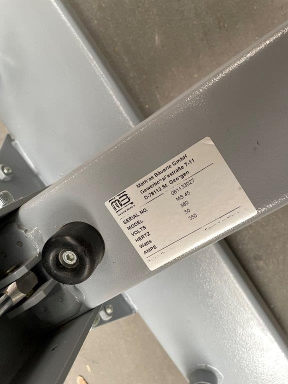 Mobile Sword Folder Mathias Bäuerle MS 45 - آلة الطي: صور 4 Mobile Sword Folder Mathias Bäuerle MS 45 - آلة الطي: صور 4