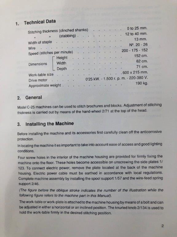 آلات الطباعة One head pad and folder wire - stitching machine Bardolet 25/40: صور 8