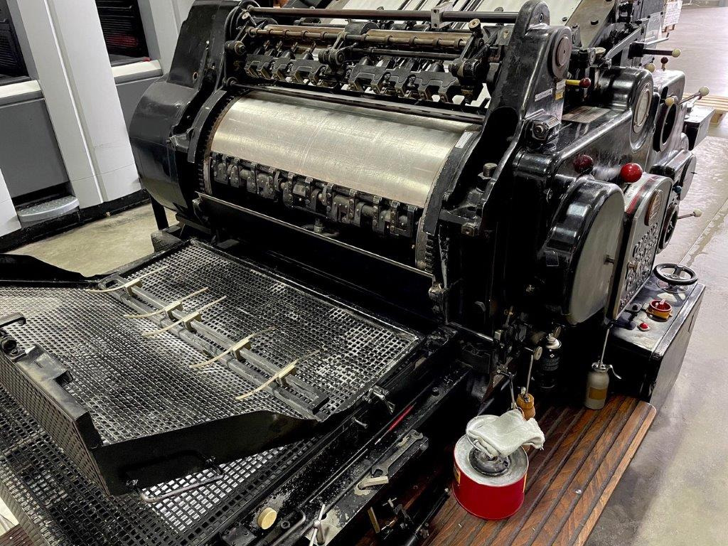 Original Heidelberg Zylinder OHZ SBB size 56 x 82 cm only for die cutting - آلة تجليد: صور 4 Original Heidelberg Zylinder OHZ SBB size 56 x 82 cm only for die cutting - آلة تجليد: صور 4