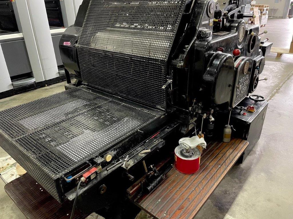Original Heidelberg Zylinder OHZ SBB size 56 x 82 cm only for die cutting - آلة تجليد: صور 3 Original Heidelberg Zylinder OHZ SBB size 56 x 82 cm only for die cutting - آلة تجليد: صور 3