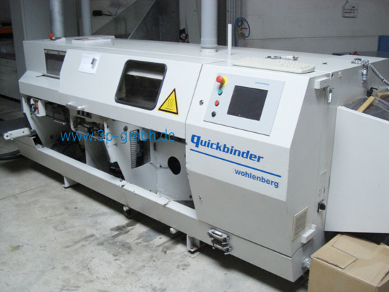 Perfect Binder WOHLENBERG QUICKBINDER with PUR and Gazingunit - آلة تجليد: صور 1 Perfect Binder WOHLENBERG QUICKBINDER with PUR and Gazingunit - آلة تجليد: صور 1