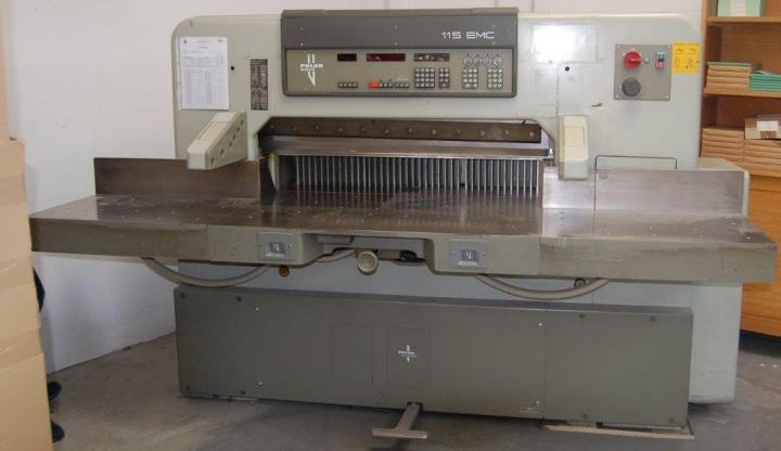 Polar Mohr 115 EMC high speed cutter - آلة قطع الورق: صور 1 Polar Mohr 115 EMC high speed cutter - آلة قطع الورق: صور 1