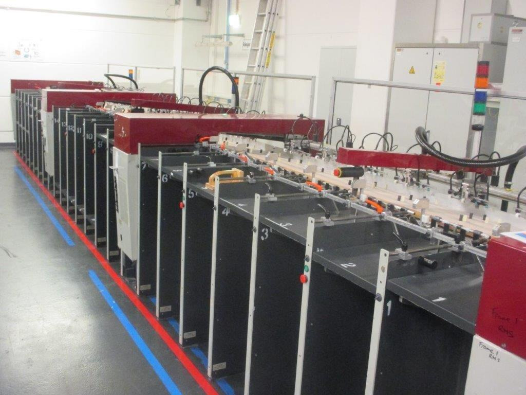 Setmaster 22 Stations A 3 Oversize Belt Transport System Gathering Machine - آلات الطباعة: صور 1 Setmaster 22 Stations A 3 Oversize Belt Transport System Gathering Machine - آلات الطباعة: صور 1