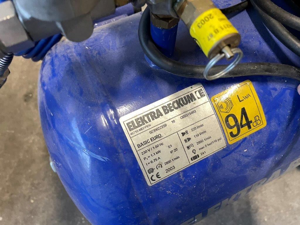 Small compressor Elektra Beckum Basic Euro - ضاغط الهواء: صور 2 Small compressor Elektra Beckum Basic Euro - ضاغط الهواء: صور 2