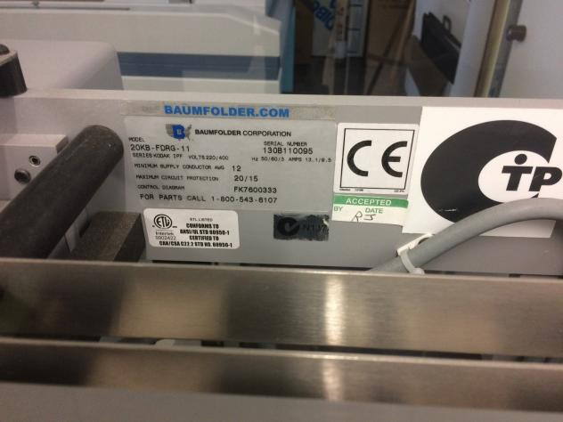 Tree FK-20 Solo Flat Stack Feeder - آلة الطي: صور 2 Tree FK-20 Solo Flat Stack Feeder - آلة الطي: صور 2