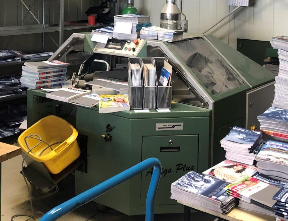 Four clamps Perfect binder Muller Martini Amigo Plus 1580.0410 - آلة تجليد: صور 1 Four clamps Perfect binder Muller Martini Amigo Plus 1580.0410 - آلة تجليد: صور 1