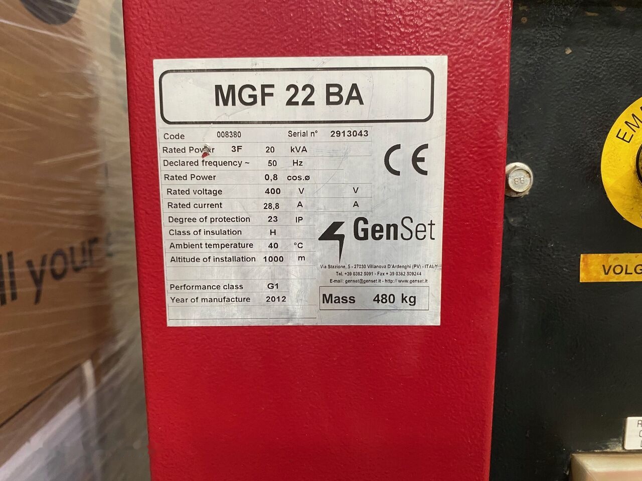 GenSet 20 kVa Yanmar - مجموعة المولدات: صور 5 GenSet 20 kVa Yanmar - مجموعة المولدات: صور 5
