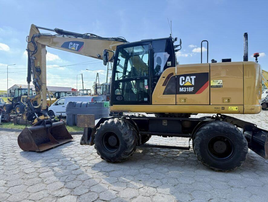 CAT M318F - حفارة على عجلات: صور 1 CAT M318F - حفارة على عجلات: صور 1