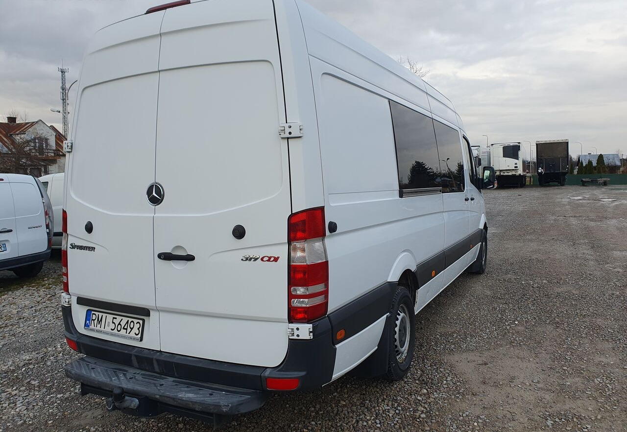حافلة صغيرة, ميكروباص Mercedes-Benz SPRINTER 319 9 OSOB KLIMA WEBASTO TV TYL  PODUSZKI EURO5 [ Copy ]: صور 7